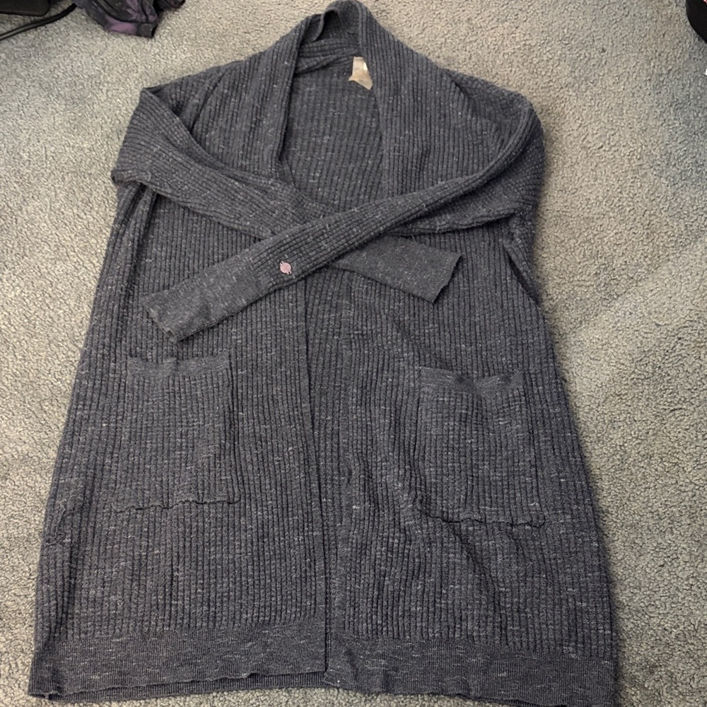 CALIA by Carrie Underwood Charcoal Cardigan